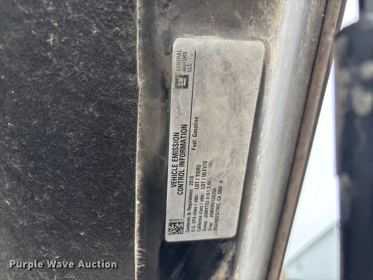 image for item FC5779 2018 GMC Canyon Crew Cab pickup truck