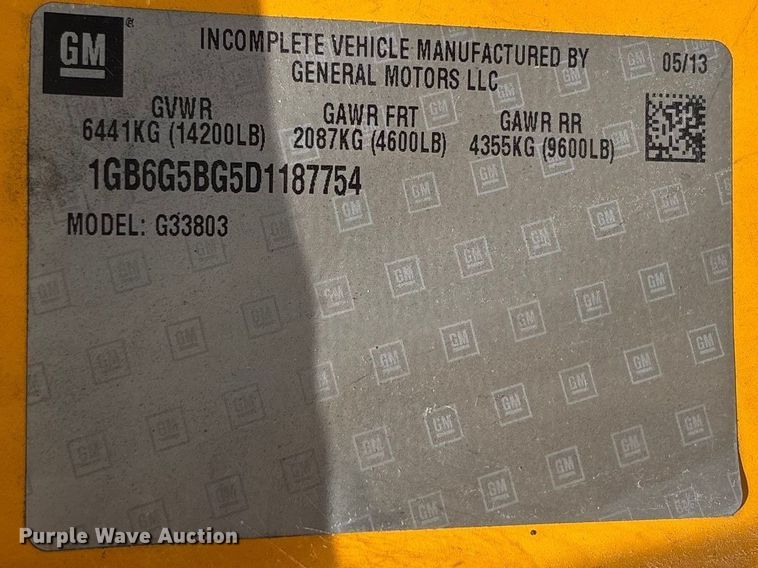 image for item FC5878 2015 Thomas Built Express G4500 school bus
