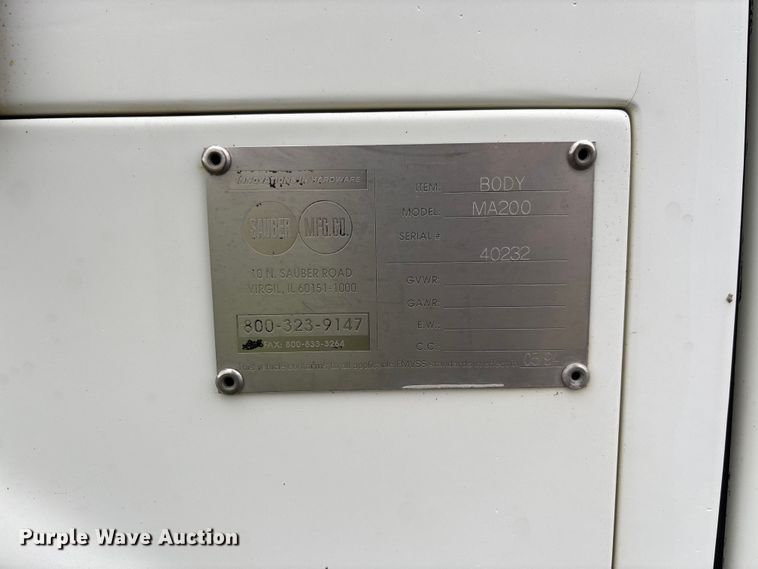 image for item FC5922 2006 Ford F250 Super Duty XL Crew Cab utility bed pickup truck