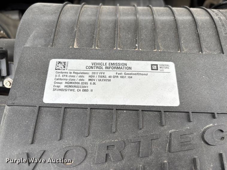 image for item FC5923 2017 Chevrolet Express LT3500 van