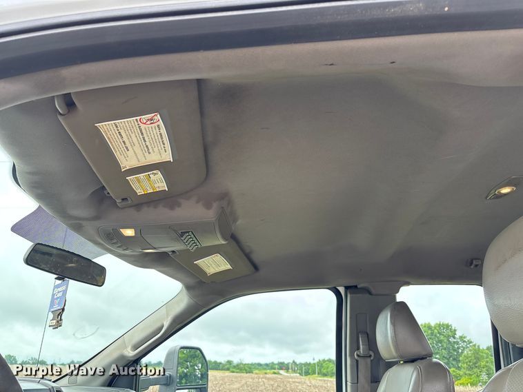 image for item FC5924 2017 Ford F350 Super Duty XL Ext. Cab flatbed pickup truck