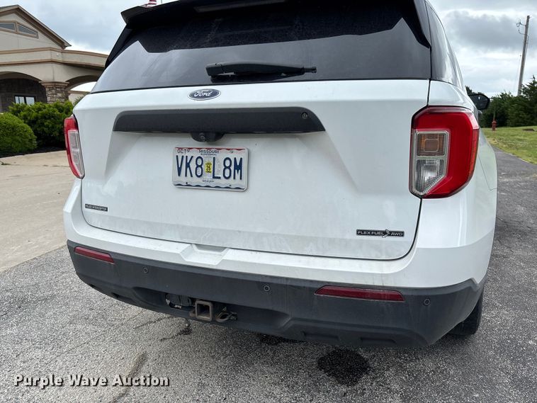 image for item FC5926 2020 Ford Explorer Police SUV