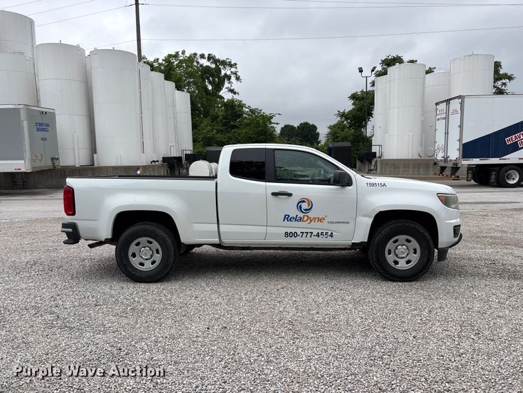 image for item FG0383 2015 Chevrolet Colorado Ext. Cab pickup truck