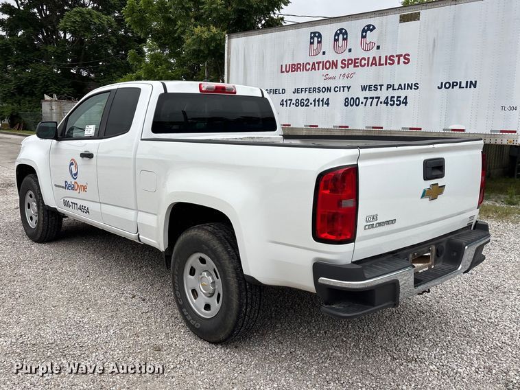 image for item FG0383 2015 Chevrolet Colorado Ext. Cab pickup truck