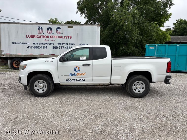 image for item FG0383 2015 Chevrolet Colorado Ext. Cab pickup truck