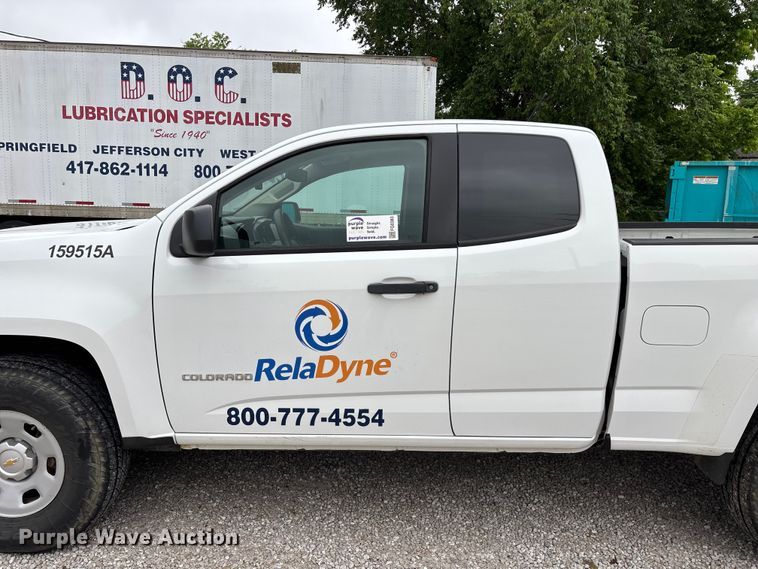 image for item FG0383 2015 Chevrolet Colorado Ext. Cab pickup truck