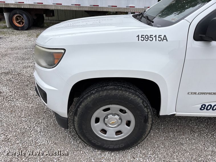 image for item FG0383 2015 Chevrolet Colorado Ext. Cab pickup truck