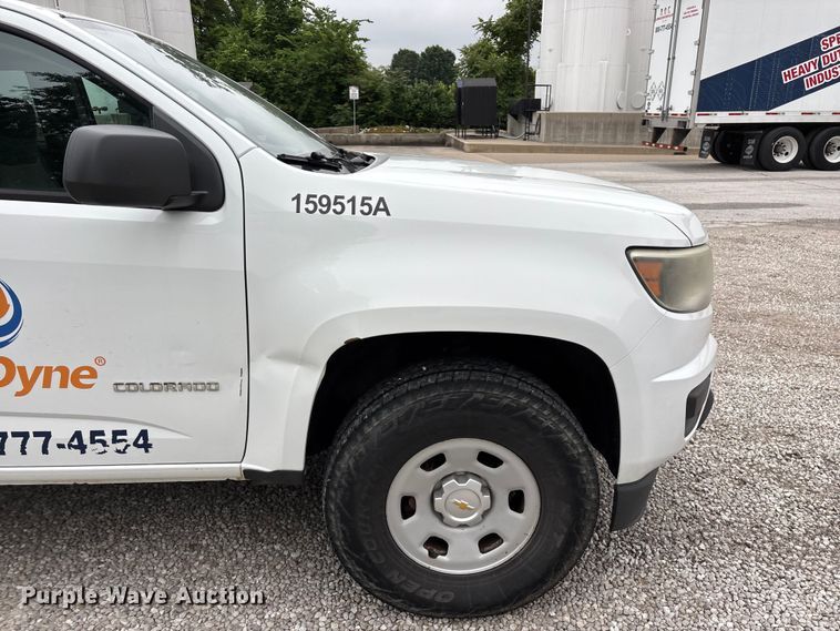 image for item FG0383 2015 Chevrolet Colorado Ext. Cab pickup truck