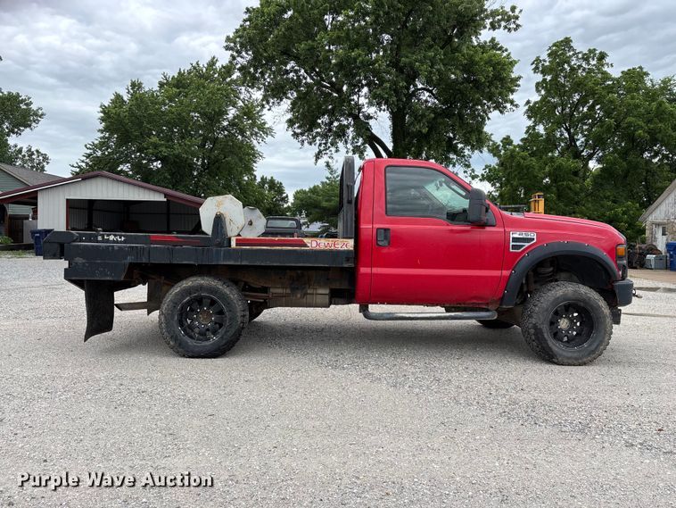 image for item FG0457 2008 Ford F250 Super Duty bale bed pickup truck