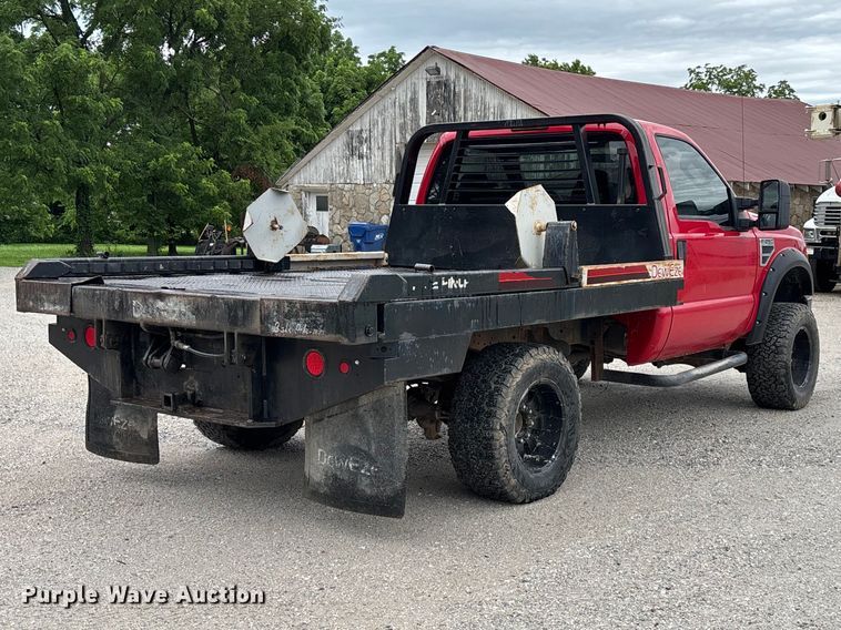 image for item FG0457 2008 Ford F250 Super Duty bale bed pickup truck