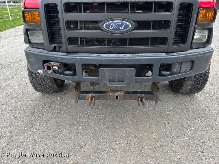 image for item FG0457 2008 Ford F250 Super Duty bale bed pickup truck