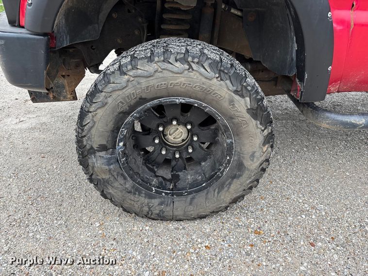 image for item FG0457 2008 Ford F250 Super Duty bale bed pickup truck