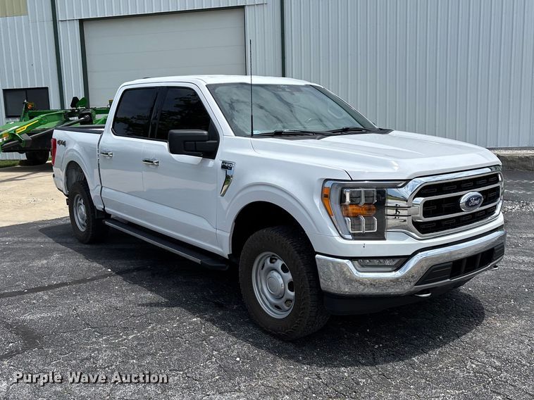 image for item FG0459 2021 Ford F150 Crew Cab pickup truck