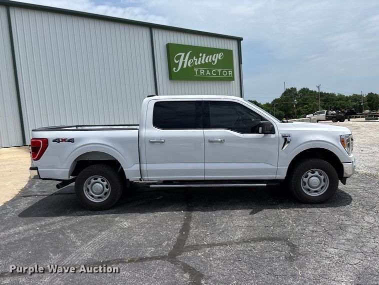 image for item FG0459 2021 Ford F150 Crew Cab pickup truck