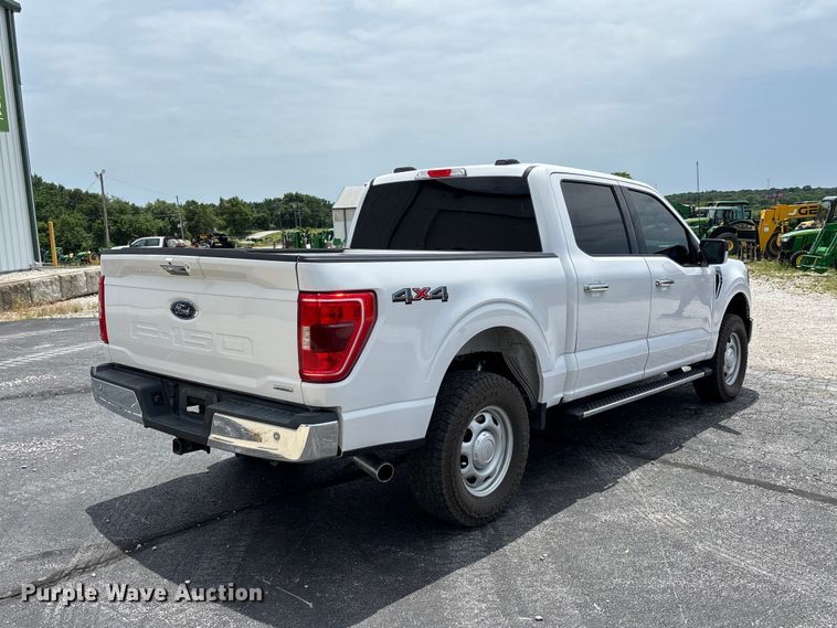 image for item FG0459 2021 Ford F150 Crew Cab pickup truck