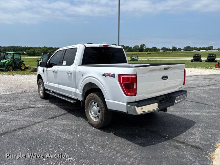 image for item FG0459 2021 Ford F150 Crew Cab pickup truck