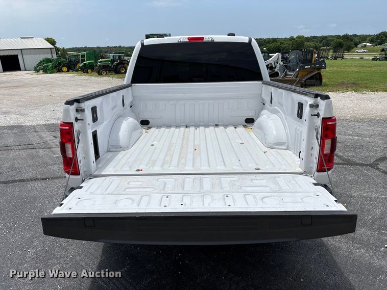 image for item FG0459 2021 Ford F150 Crew Cab pickup truck