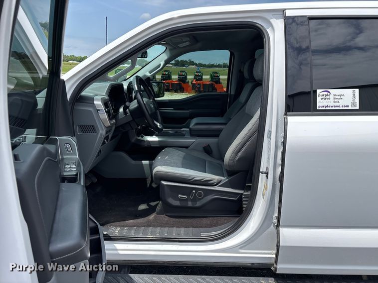 image for item FG0459 2021 Ford F150 Crew Cab pickup truck
