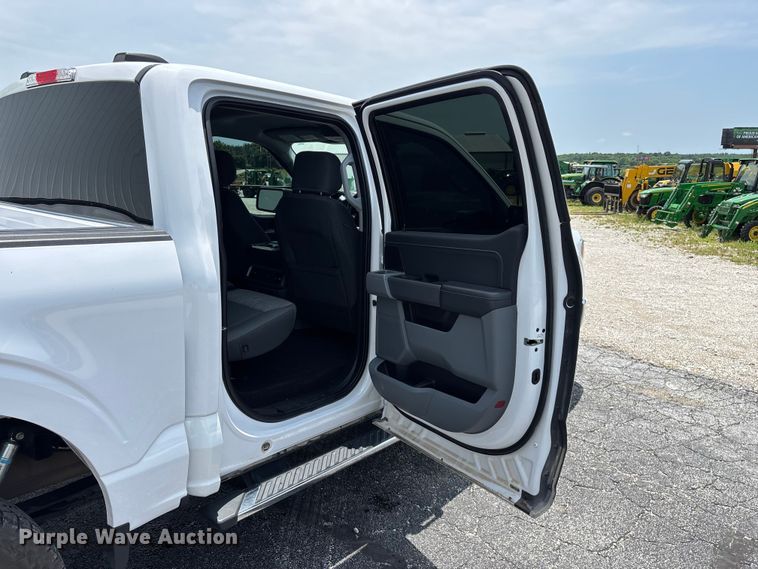 image for item FG0459 2021 Ford F150 Crew Cab pickup truck