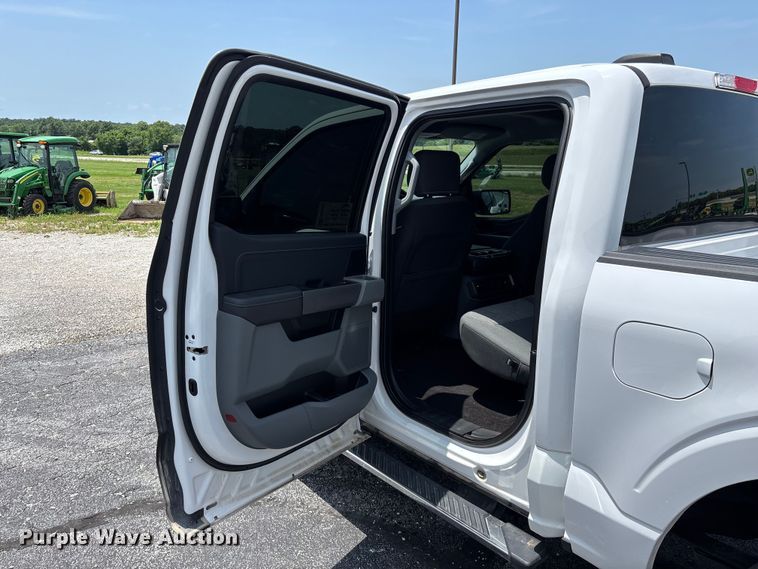 image for item FG0459 2021 Ford F150 Crew Cab pickup truck