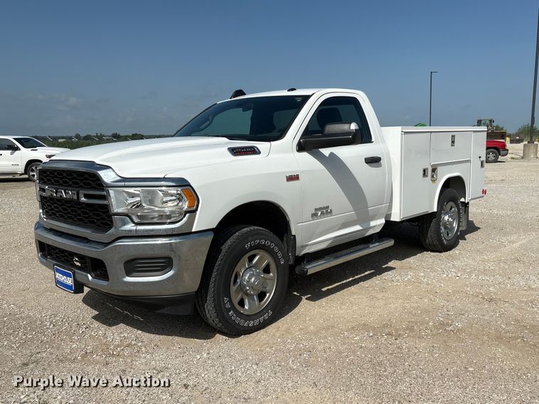 image for item FG2819 2021 RAM 2500 utility bed pickup truck