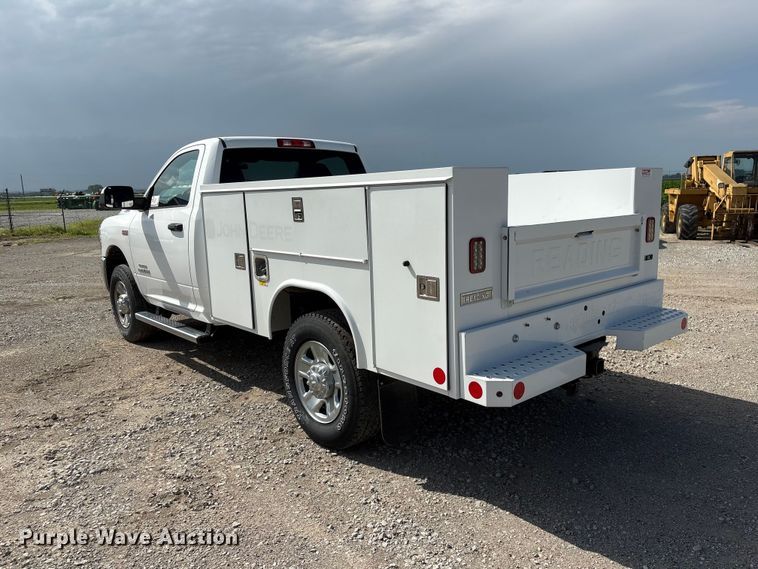 image for item FG2819 2021 RAM 2500 utility bed pickup truck