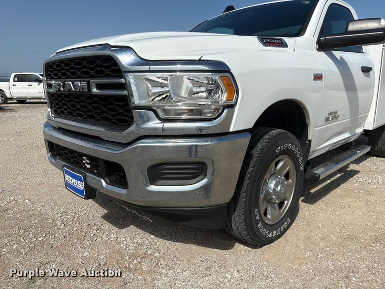 image for item FG2819 2021 RAM 2500 utility bed pickup truck