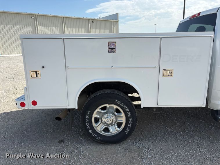 image for item FG2819 2021 RAM 2500 utility bed pickup truck