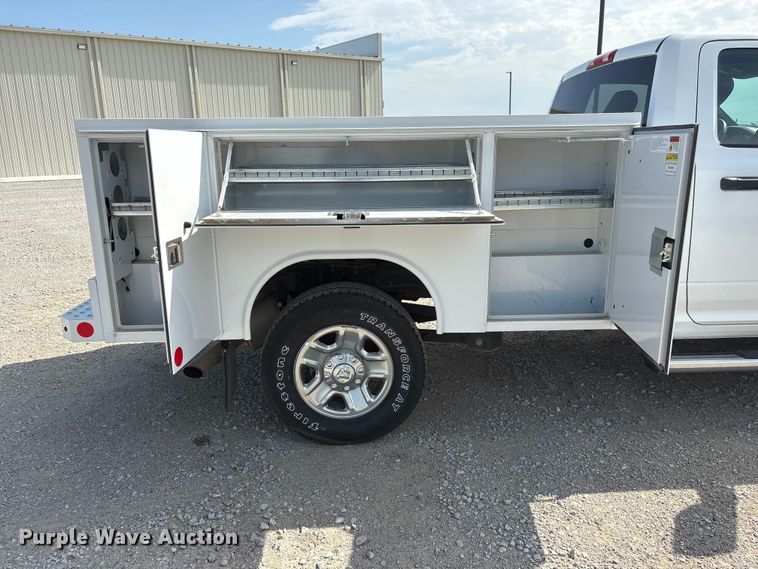 image for item FG2819 2021 RAM 2500 utility bed pickup truck