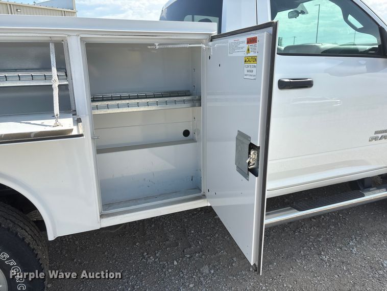 image for item FG2819 2021 RAM 2500 utility bed pickup truck