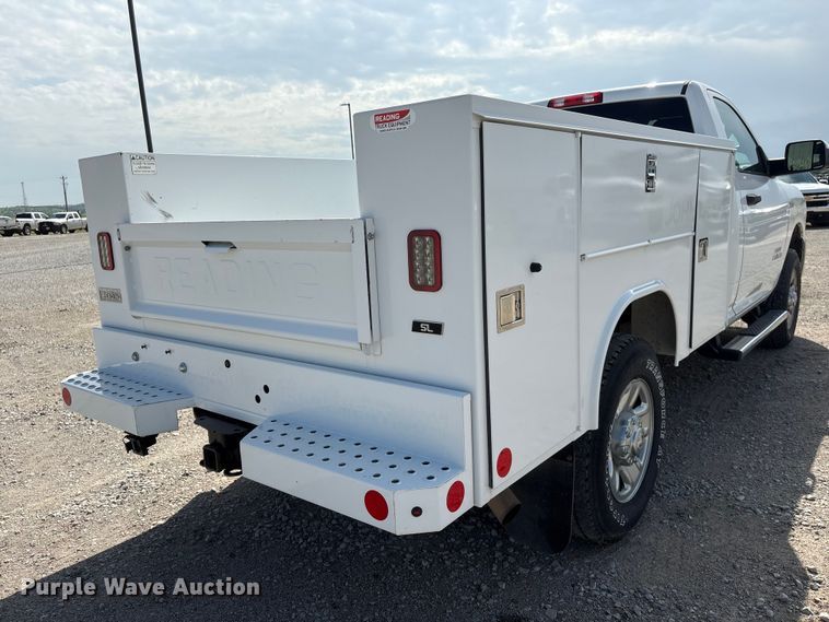 image for item FG2819 2021 RAM 2500 utility bed pickup truck