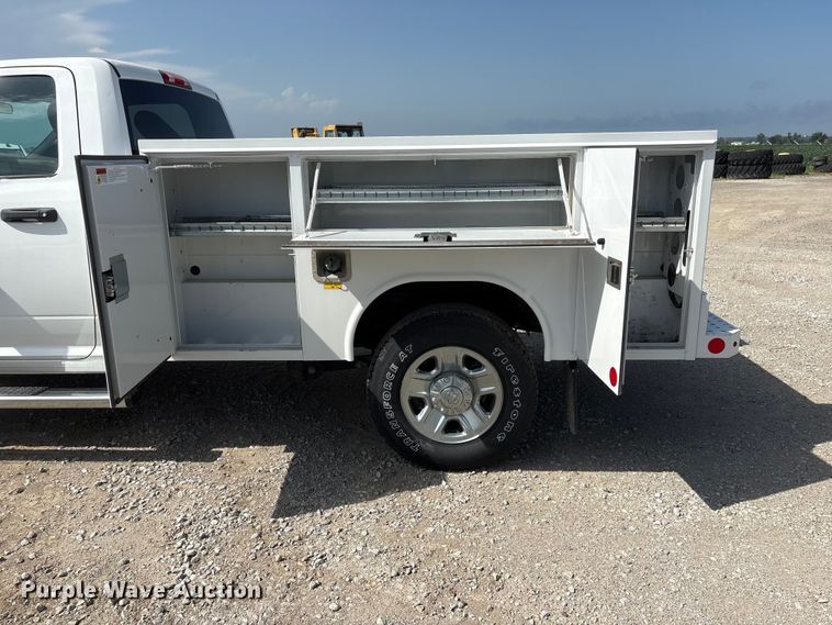 image for item FG2819 2021 RAM 2500 utility bed pickup truck