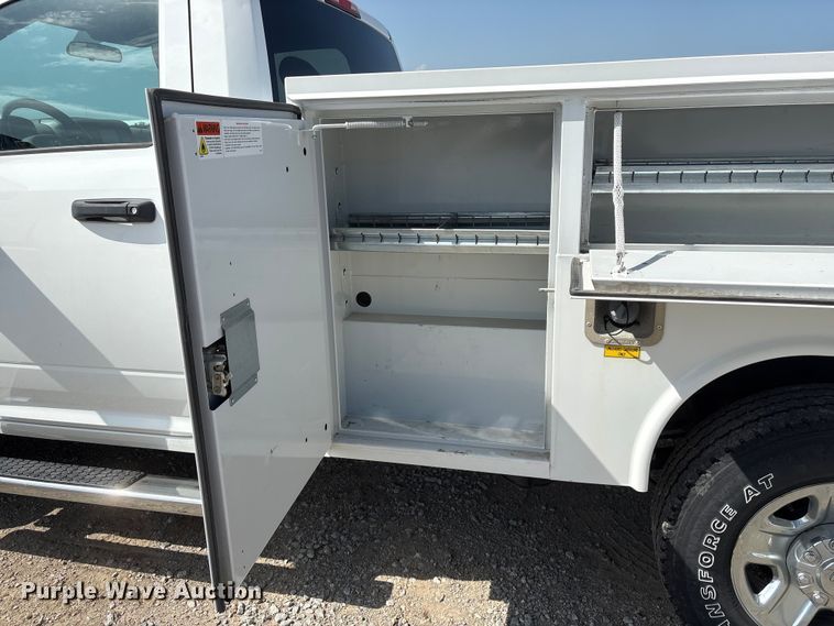 image for item FG2819 2021 RAM 2500 utility bed pickup truck