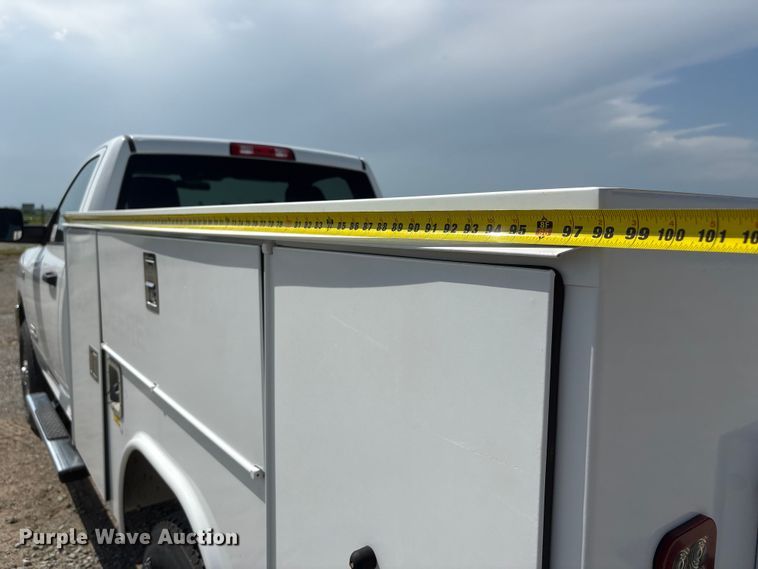 image for item FG2819 2021 RAM 2500 utility bed pickup truck