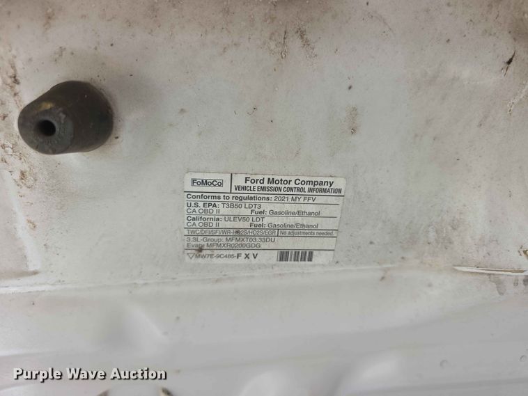 image for item FH6171 2021 Ford F150 XL pickup truck