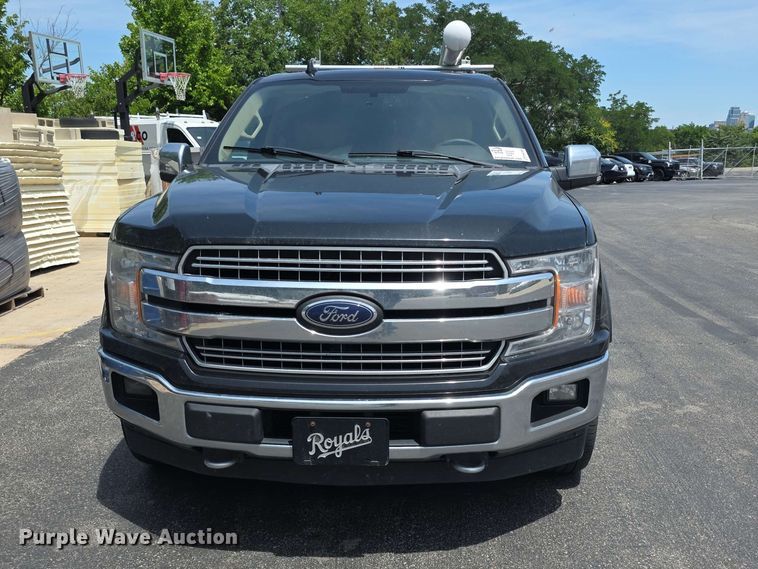 image for item FH6190 2018 Ford F150 Lariat Crew Cab pickup truck