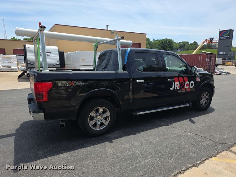 image for item FH6190 2018 Ford F150 Lariat Crew Cab pickup truck