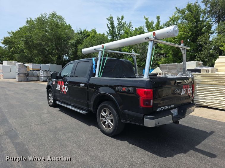 image for item FH6190 2018 Ford F150 Lariat Crew Cab pickup truck