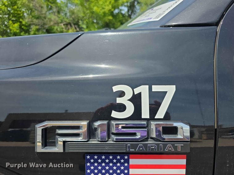image for item FH6190 2018 Ford F150 Lariat Crew Cab pickup truck