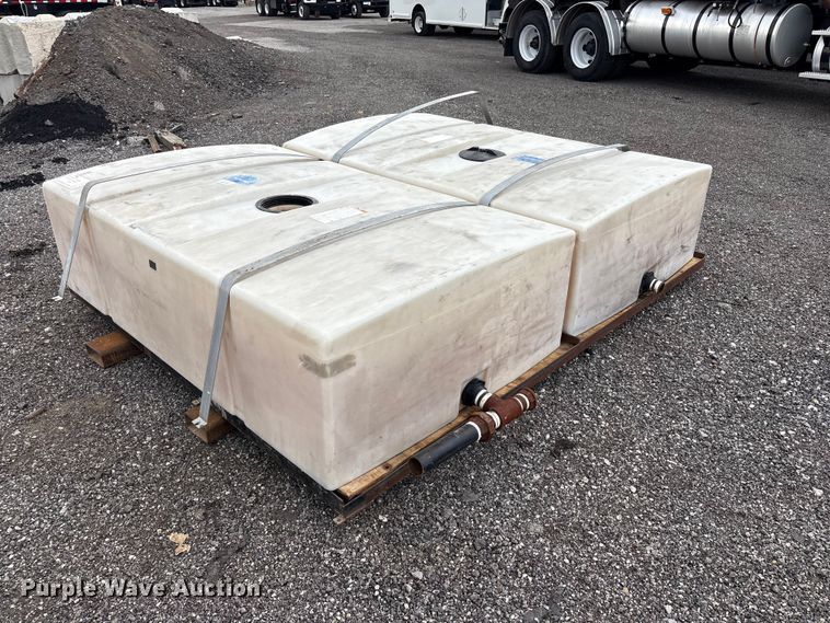 image for item FI0227 (2) Ace Roto-Mold LP00300AWSS poly tanks