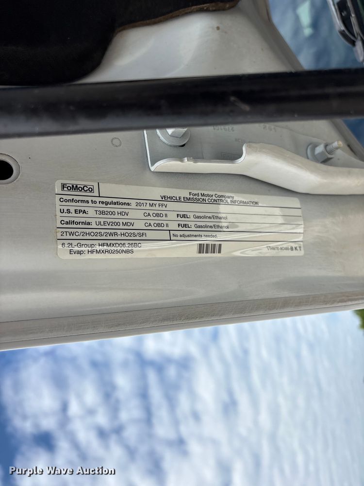image for item FI0231 2017 Ford F250 Super Duty Ext. Cab pickup truck