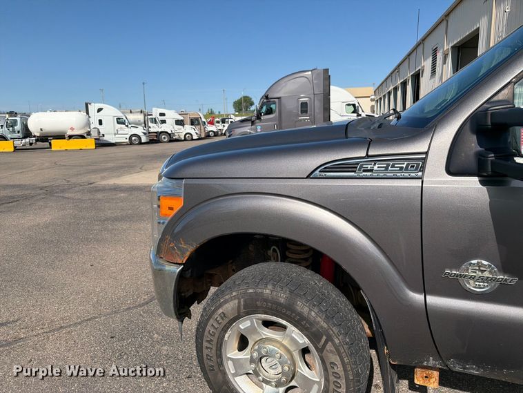 image for item FK0212 2012 Ford F350 Super Duty Crew Cab pickup truck