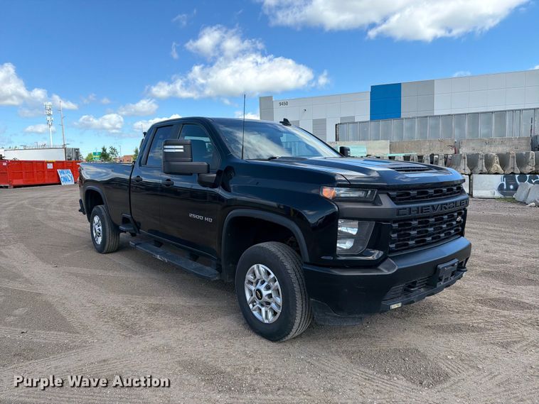 image for item FK0295 2021 Chevrolet Silverado 2500HD Ext. Cab pickup truck