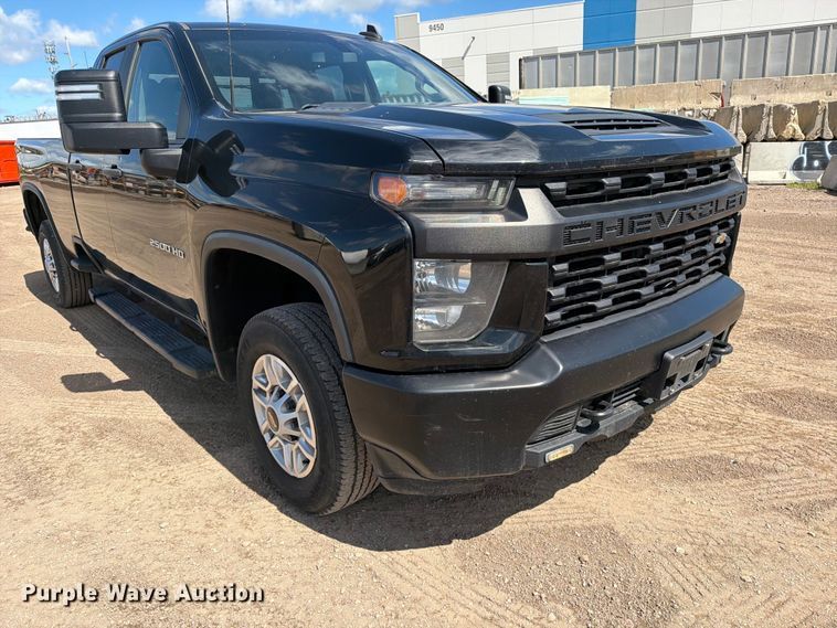 image for item FK0295 2021 Chevrolet Silverado 2500HD Ext. Cab pickup truck
