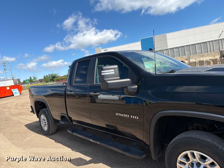 image for item FK0295 2021 Chevrolet Silverado 2500HD Ext. Cab pickup truck