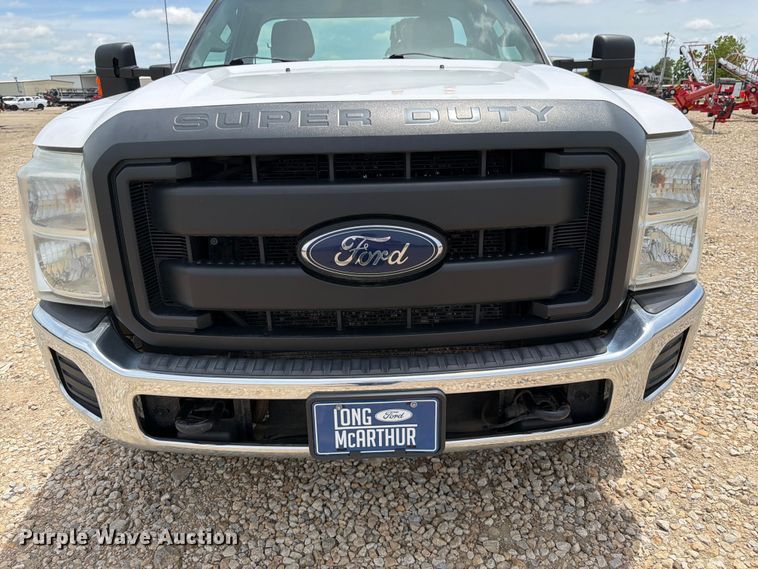 image for item FK3041 2015 Ford F350 Super Duty utility bed pickup truck