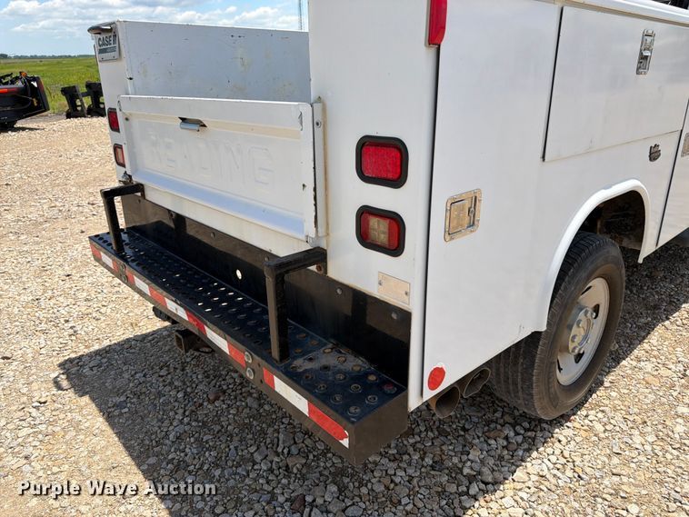 image for item FK3042 2009 Ford F250 Super Duty Crew Cab utility bed pickup truck