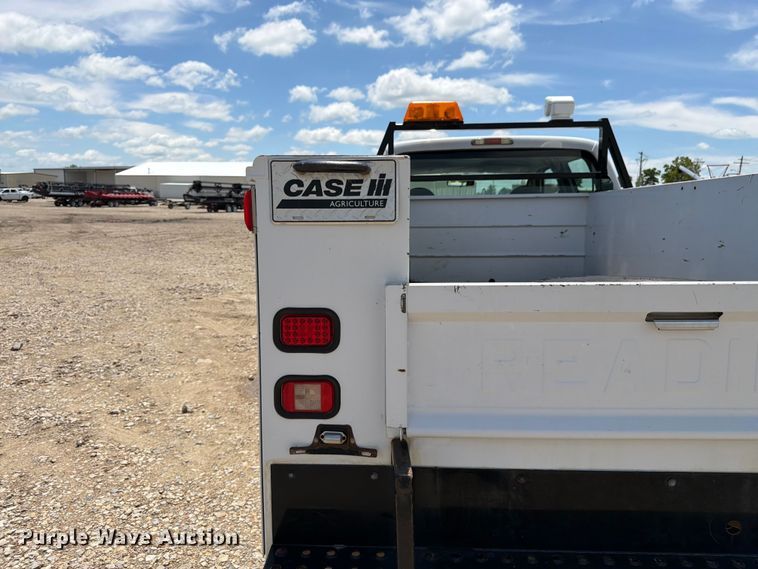 image for item FK3042 2009 Ford F250 Super Duty Crew Cab utility bed pickup truck
