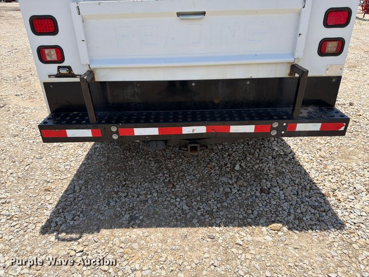 image for item FK3042 2009 Ford F250 Super Duty Crew Cab utility bed pickup truck