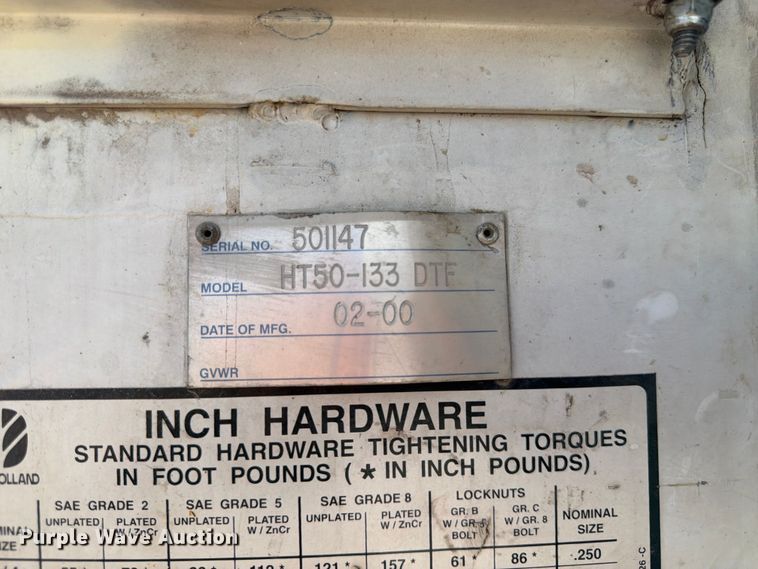 image for item FK3044 2000 Freightliner FL70 utility / service truck